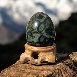 Cute Kambaba Jasper Egg